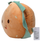 Handwärmer-Kissen aus Polyester mit Hamburger-Design (Mehrfarbig)
