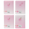 B6 Notizbuch mit Magnetverschluss und Kirschblüten-Design (Rosa)