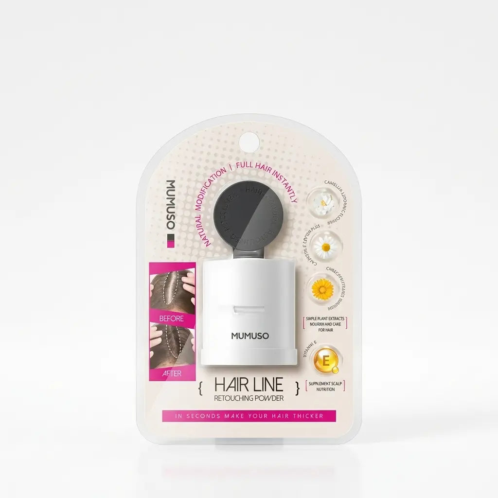 Hair Root Touch Up Powder (Dark Brown)