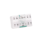 Tabletten-Organizer aus Polypropylen, 7 Tage (Transparent)