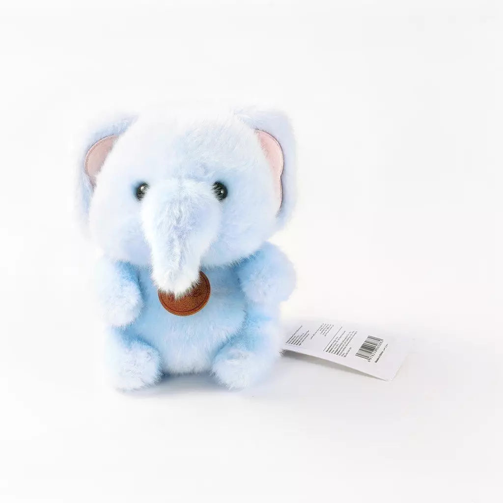 Flauschig & Rund Plüschtier Elefant, 179 g (Blau)