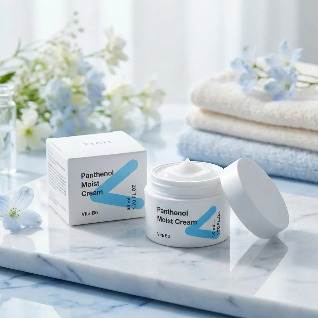 Panthenol Moist hydrating cream, 50ml, TIA’M – Produktansicht 4