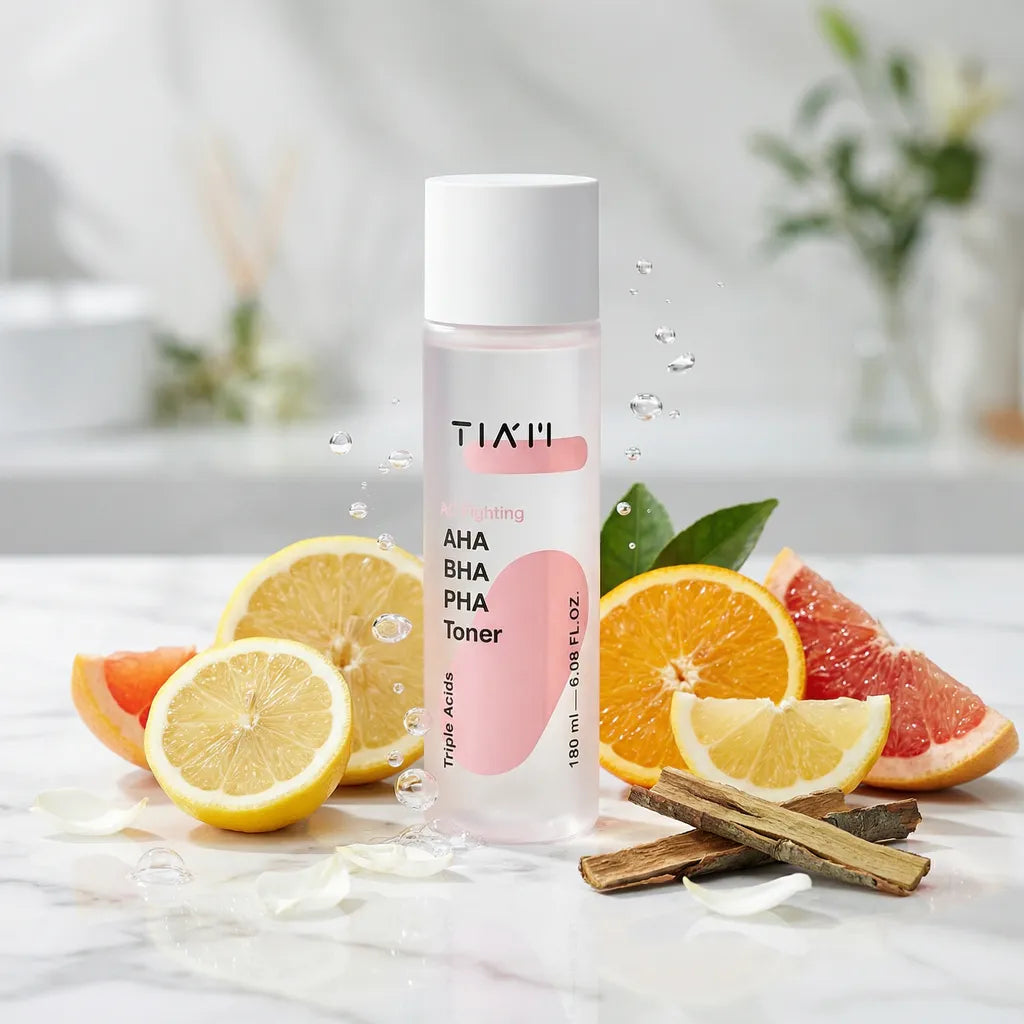 AC Fighting AHA BHA PHA hydrating toner, 150 ml, TIA’M