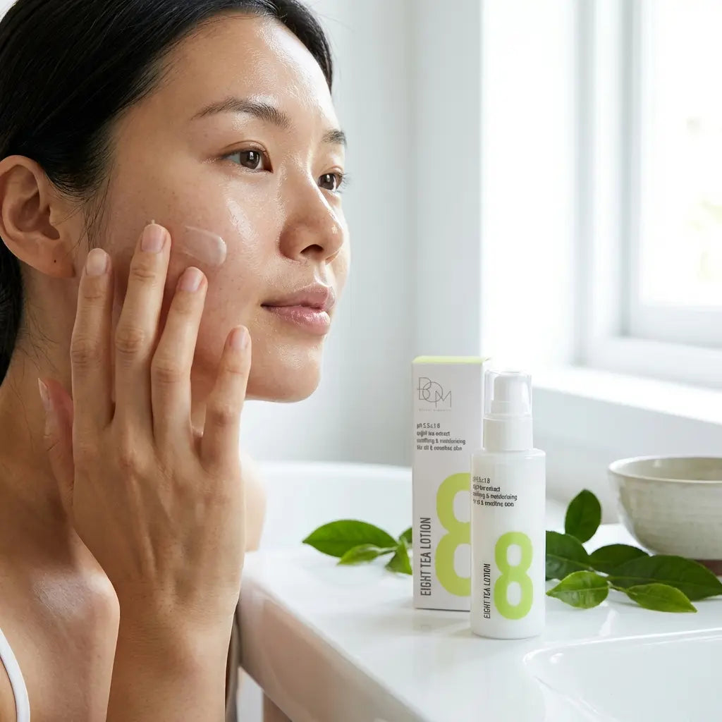 Eight Tea hydrating lotion, 130 ml, B.O.M