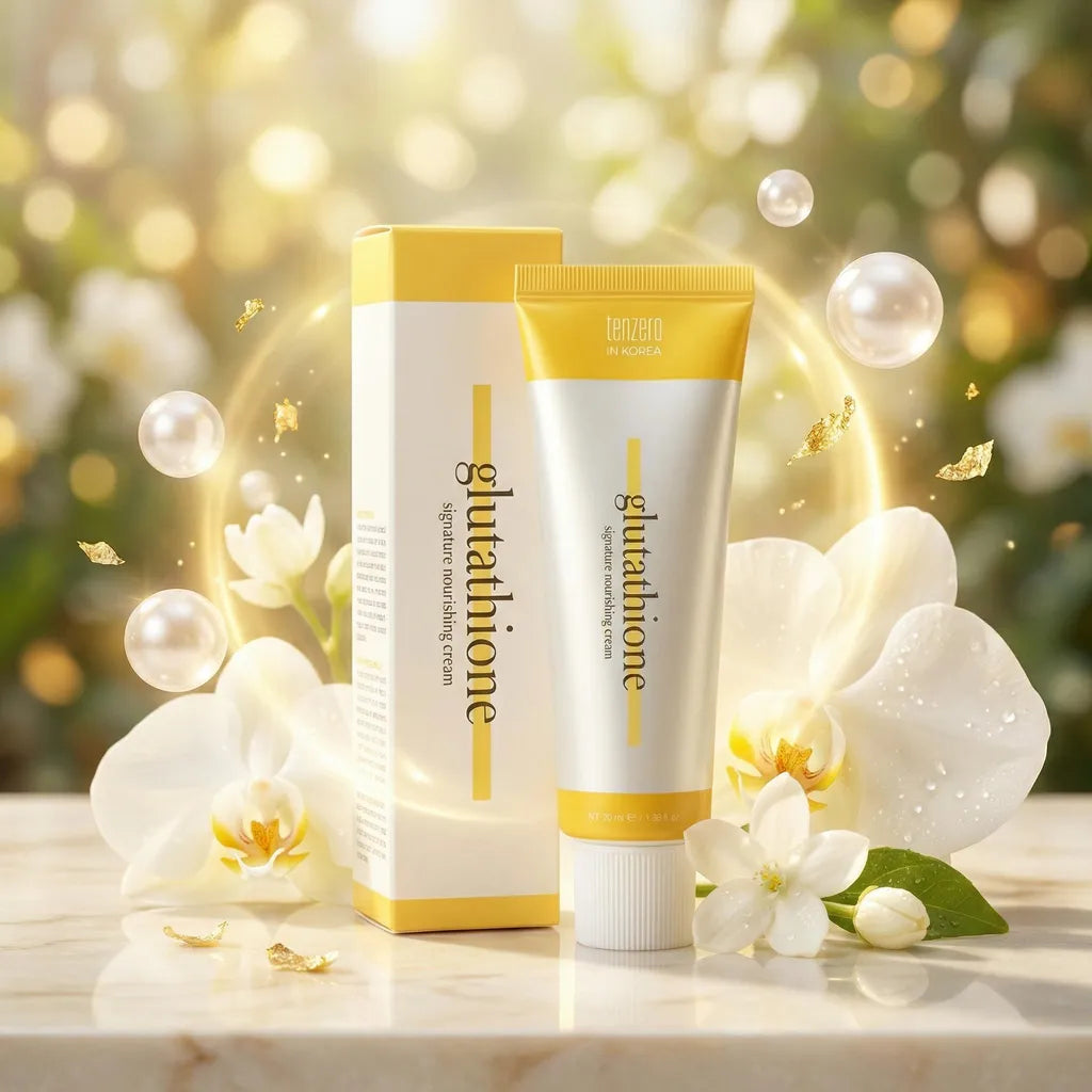 Signature Nourishing Cream Glutathione, 50ml, TENZERO – Detailansicht