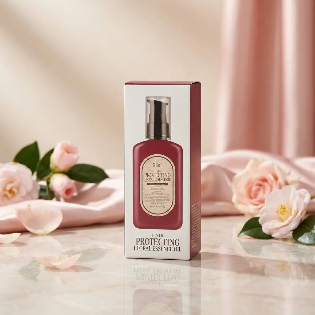 Hair Protecting Floral Essence Oil Damaged Hair Care, 100ml, TENZERO – Detailansicht