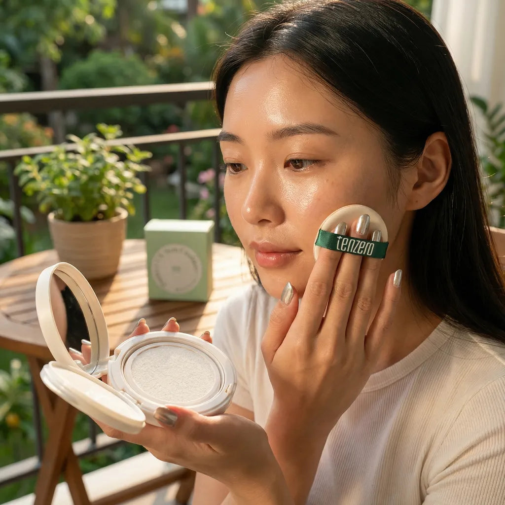 Perfect Uv Sun Cushion Spf 50+, 20 g, TENZERO – Detailansicht