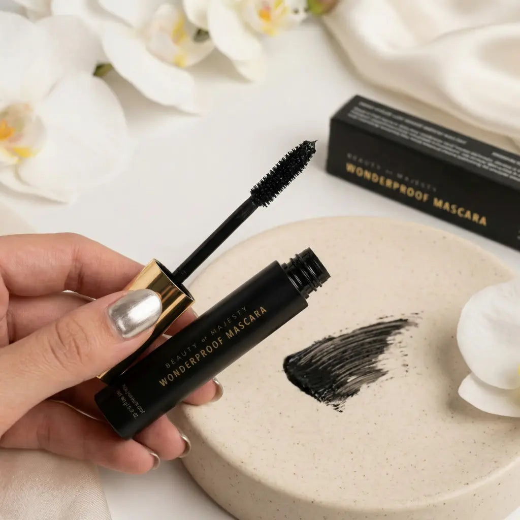 Wonderproof Mascara Volume Curl #01 (deep black), B.O.M – Detailansicht