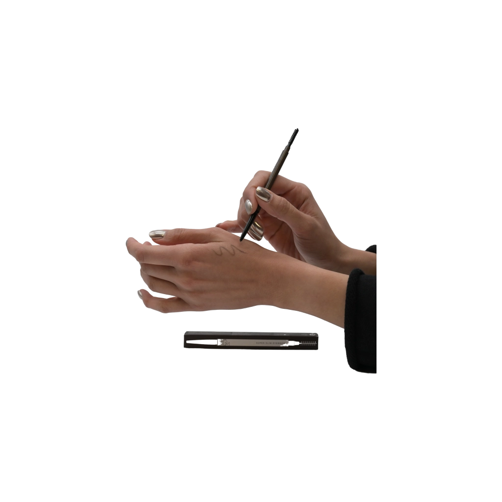 Super Slim eyebrow pencil #02 (rich brown), B.O.M – weitere Produktansicht