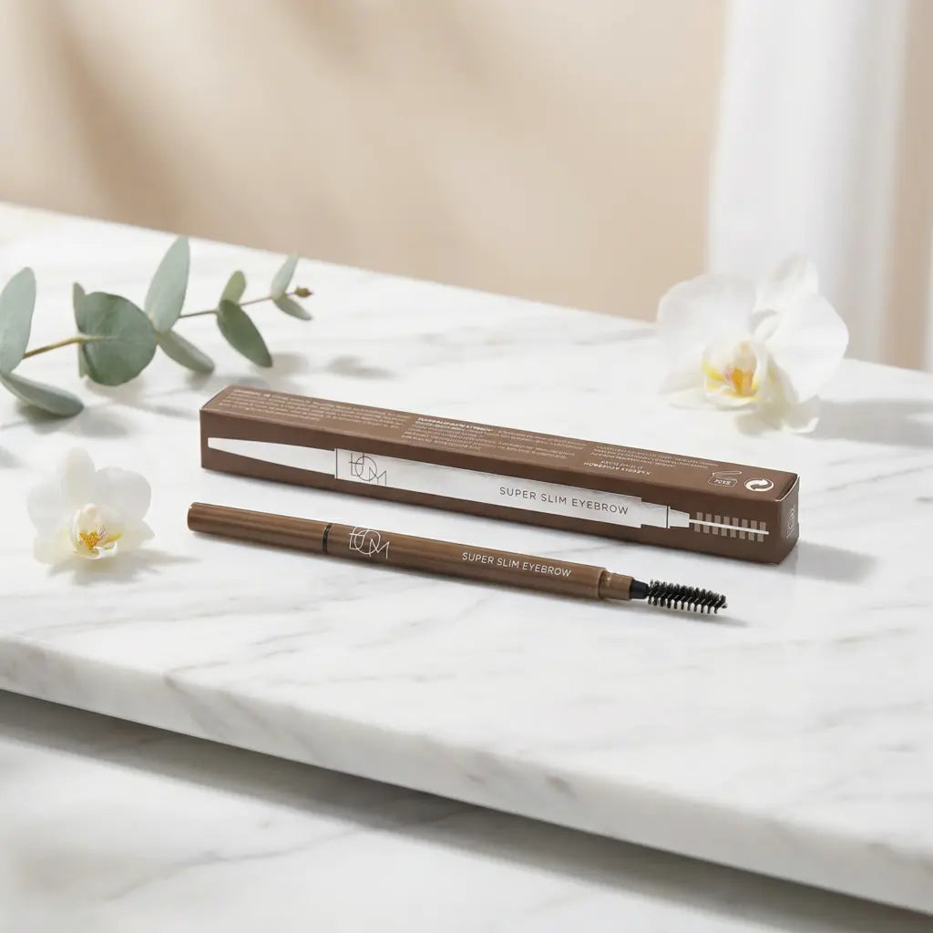 Super Slim eyebrow pencil #03 (taupe brown), B.O.M – weitere Produktansicht