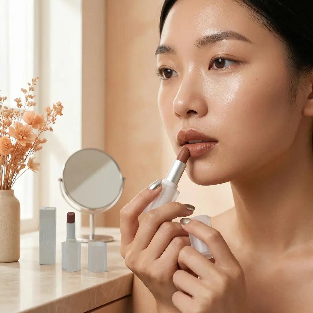 Cloud Blur Lipstick #05 (whisky brown), B.O.M – weitere Produktansicht