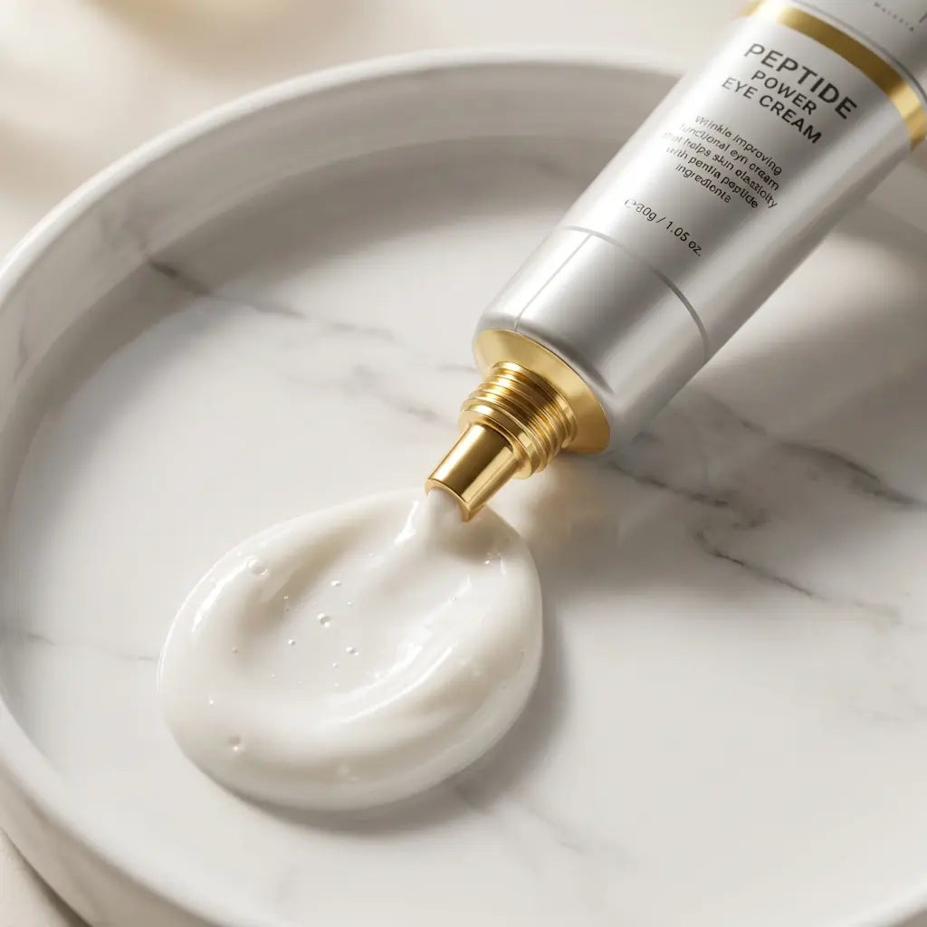 Peptid Augencreme firming product, 30 g, B.O.M – Detailansicht