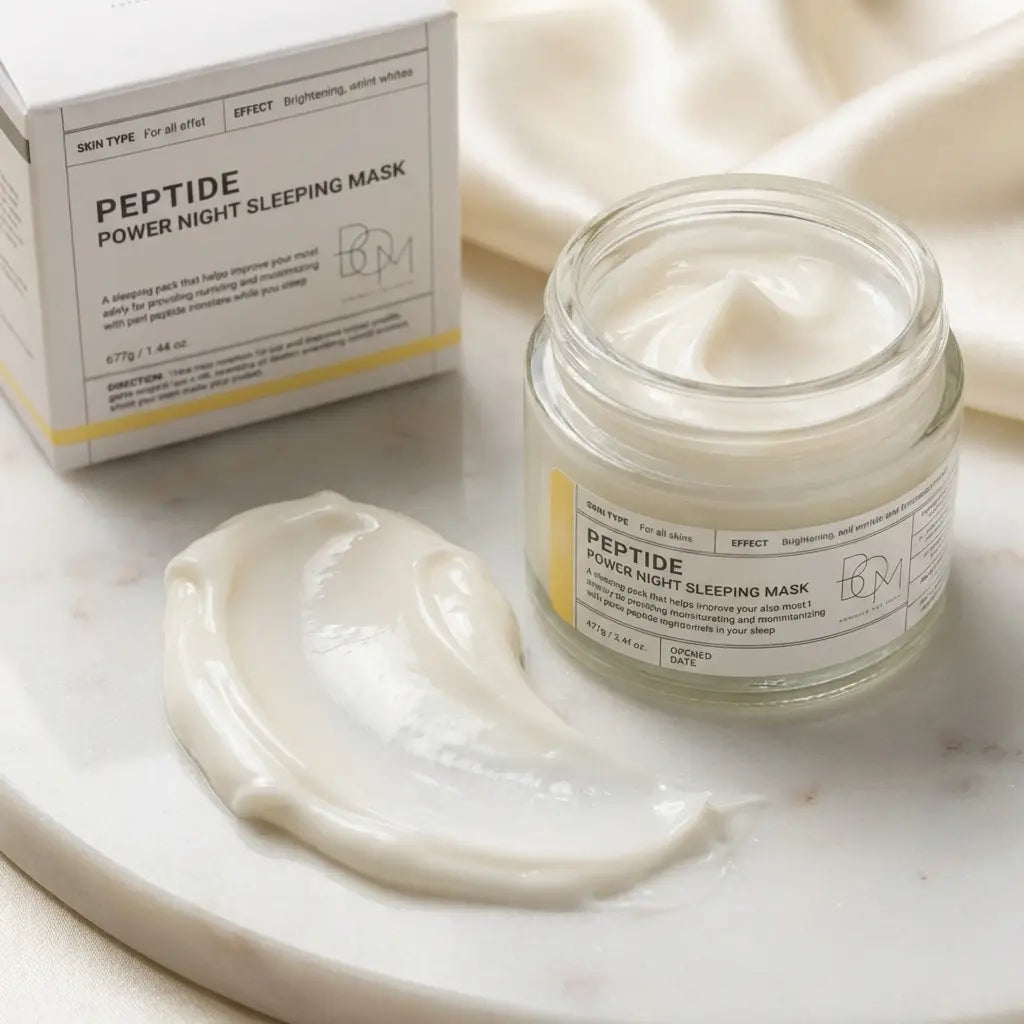 B.O.M Peptid-Power-Creme 50 ml (Weiß)