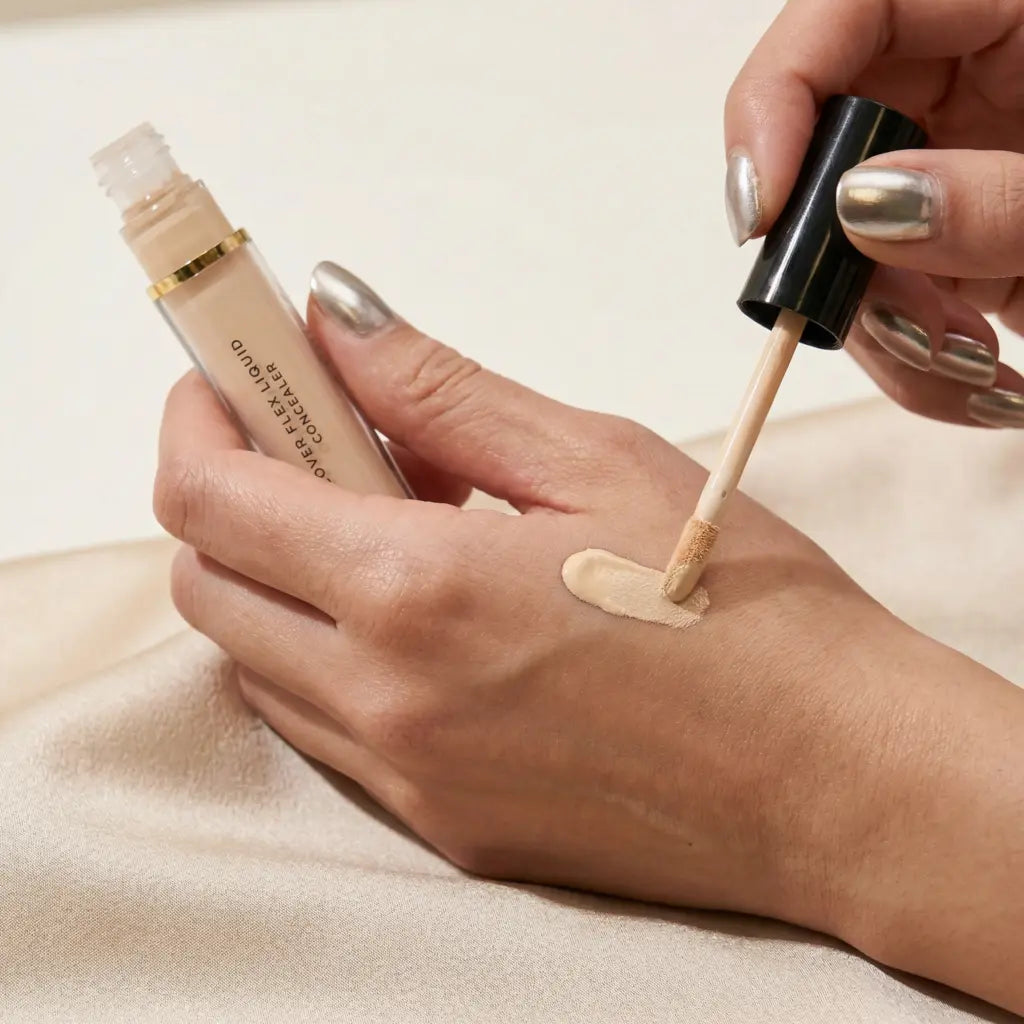 Coverf Flex Liquid Concealer Makeup #21 (light), B.O.M – Detailansicht