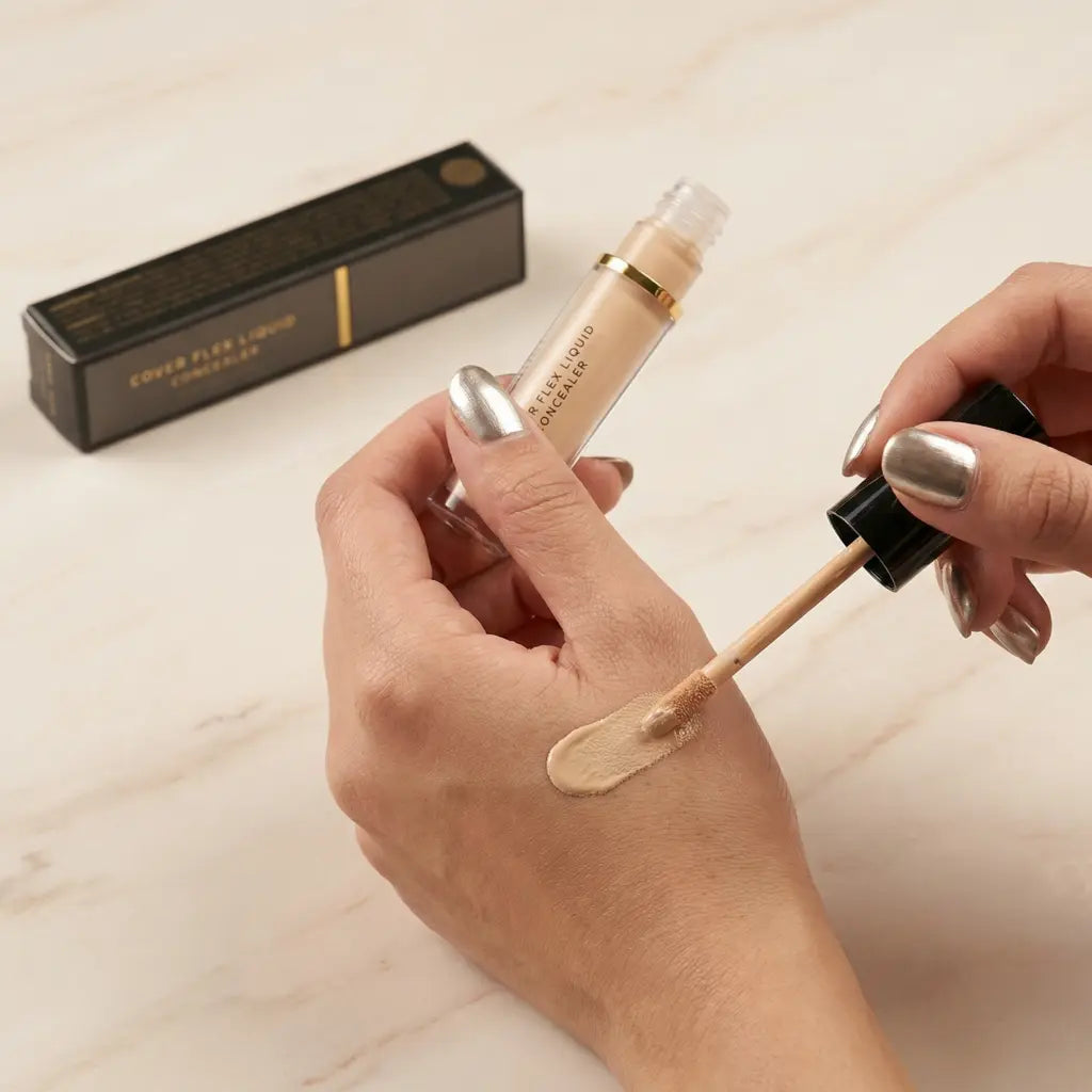 Cover flex Liquid Concealer Makeup #23 (natural), B.O.M – Detailansicht