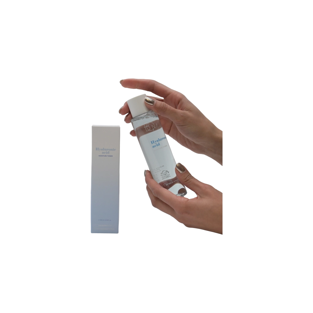 Hyaluronic acid moisture toner, 200ml, B.O.M