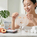 Peach Hya Moisturizing Blend hydrating mask 10psc pack, 25g, B.O.M