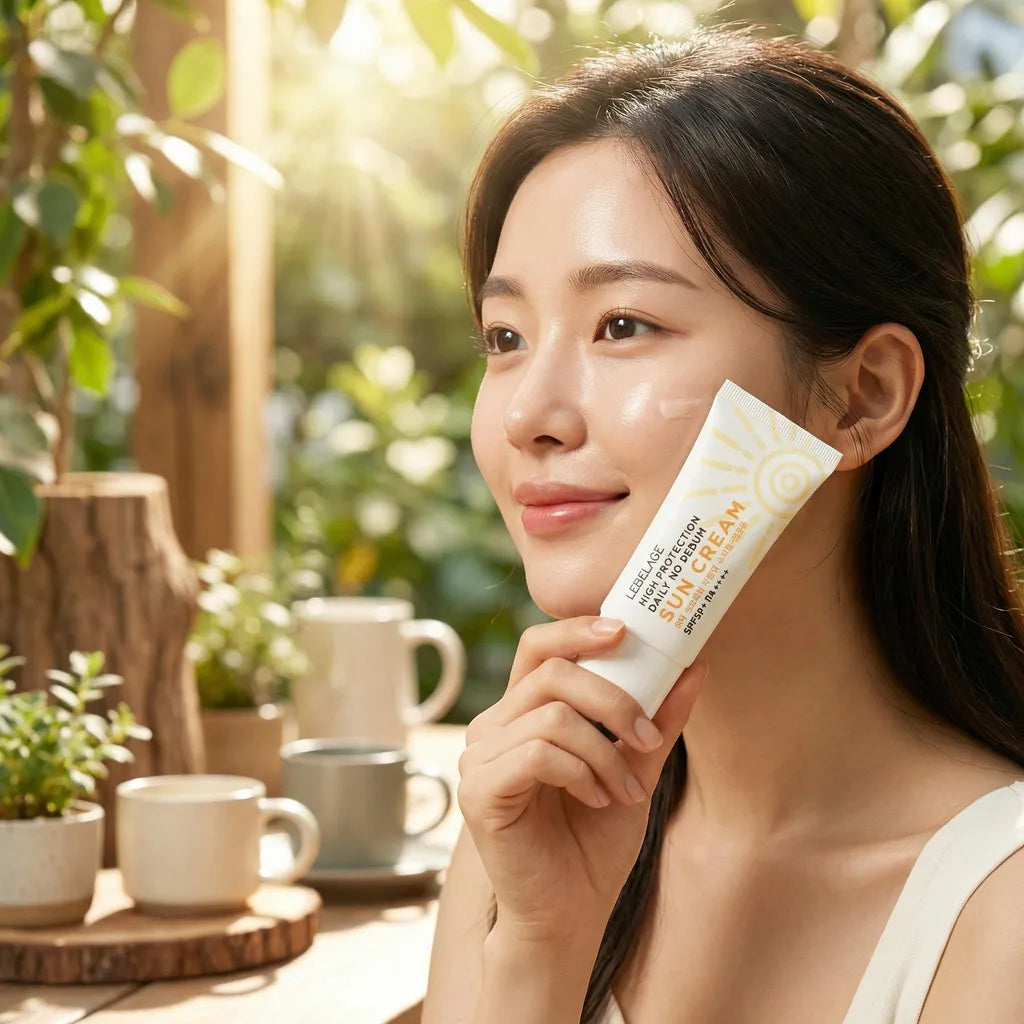 High Protection Daily No Sebum oil-control sun cream, 30ml, LEBELAGE – Produktansicht 4
