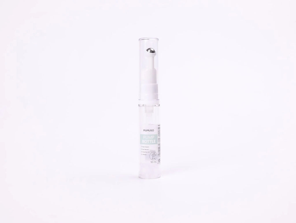 Pumpflasche für Augencreme mit 10 ml Fassungsvermögen