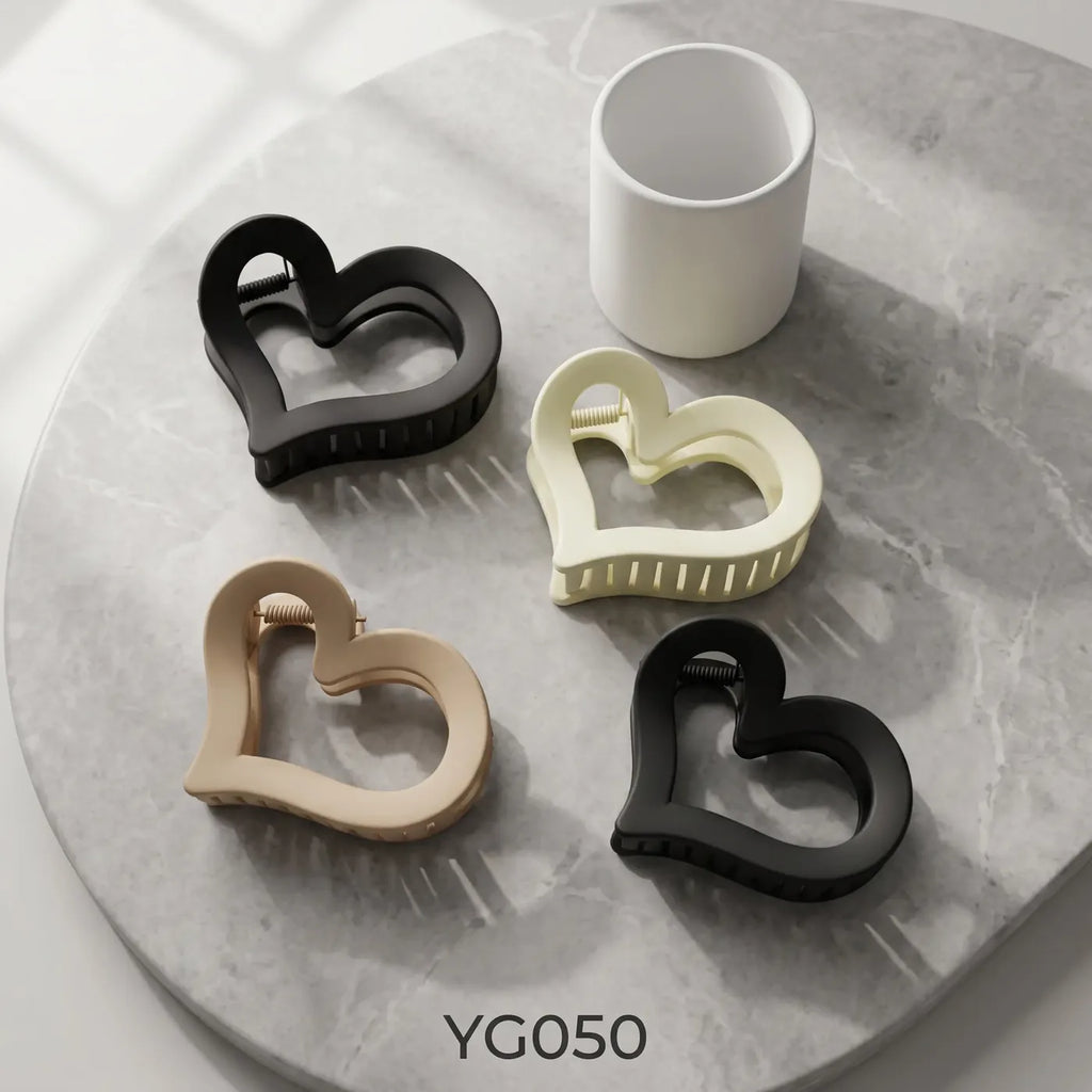 L Basic Haarklammer Modell YG050 in den abgebildeten Farben und Formen