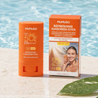 MUMUSO Refreshing Sonnenstick SPF 50+ PA++++ am Pool
