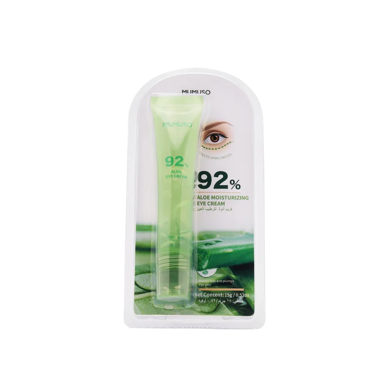 Aloe Vera Augencreme feuchtigkeitsspendend, 15 g (Hellgrün)