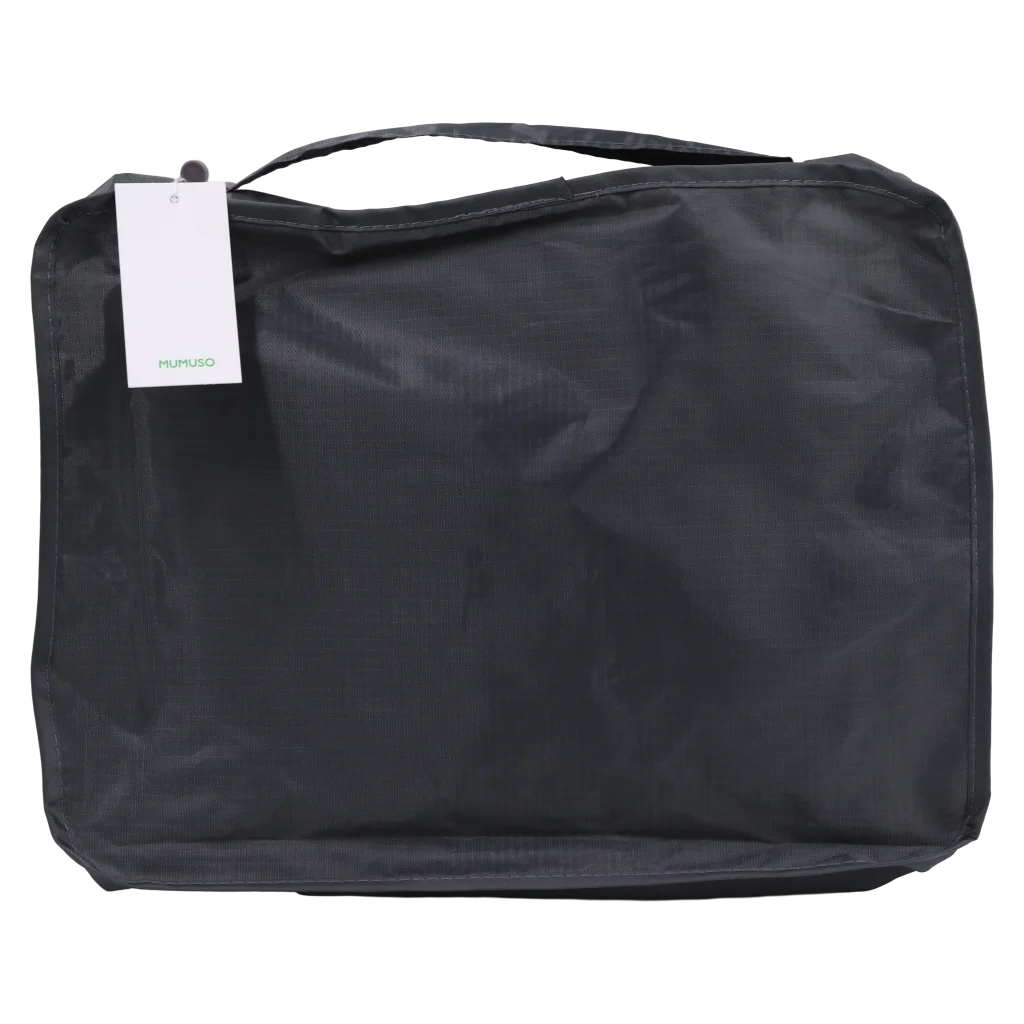 6-teiliges Aufbewahrungstaschen-Set aus Polyester für Reise und Alltag (Grau)