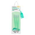 3er-Pack Augenbrauenrasierer für präzises Trimmen (Grün)