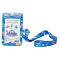 Ausweishalter mit Cartoon-Fahrzeuge-Design (Blau)