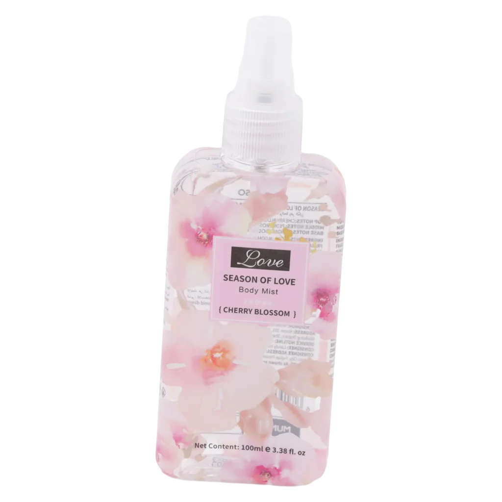 Body Mist, Love Series, Kirschblüte-Duft, 100 ml
