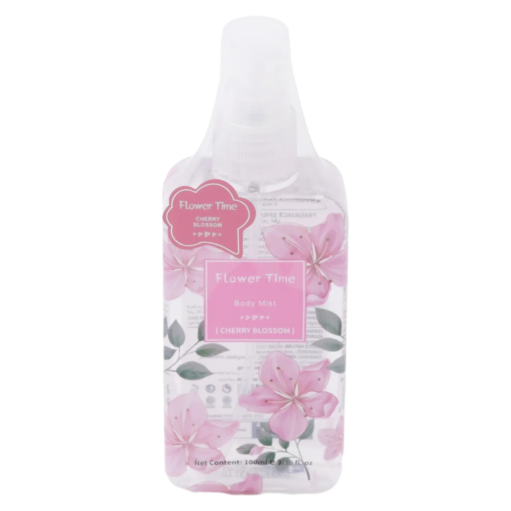 Body Mist, Flower Time Series, Kirschblüte-Duft, 100 ml