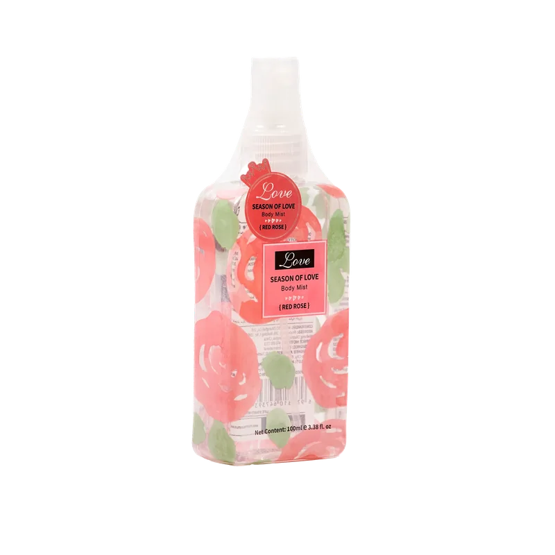 Body Mist, Love Series, Rosenduft, 100 ml