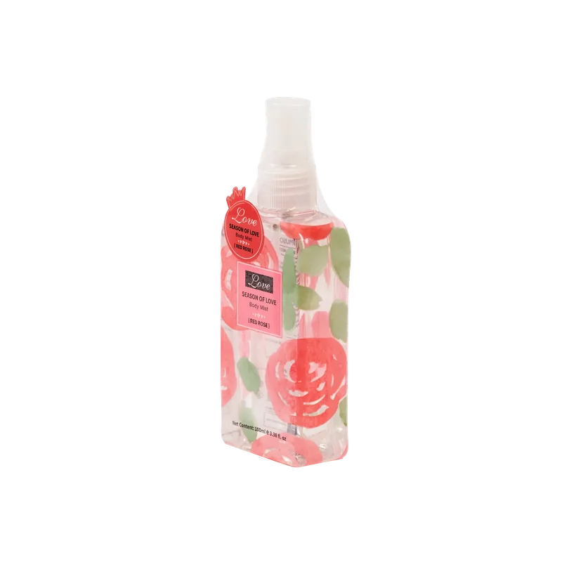 Body Mist, Love Series, Rosenduft, 100 ml
