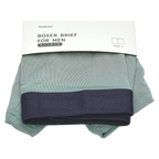 Boxershorts Herren mit Komfort-Passform, Größe 2XL (Graugrün)