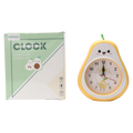 Cartoon Wecker aus Karton mit Birnen-Design, 200 g (Gelb)