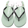 Flip-Flops Damen mit Bären-Design, Größe 40-41 (Grün)