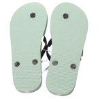 Flip-Flops Damen mit Bären-Design, Größe 40-41 (Grün)
