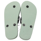 Flip Flops Damen mit Enten-Design (Grün, Größe 40-41)