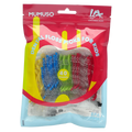 40 Dental Floss Picks für Kinder zur Zahnpflege (Blau/Grün/Rot)