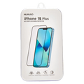 HD Displayschutzfolie aus Glas für iPhone 15 Plus, Anti-Peep (Transparent)