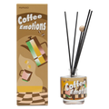 Duft Diffuser mit Coffee-Design, 100 ml (Braun)