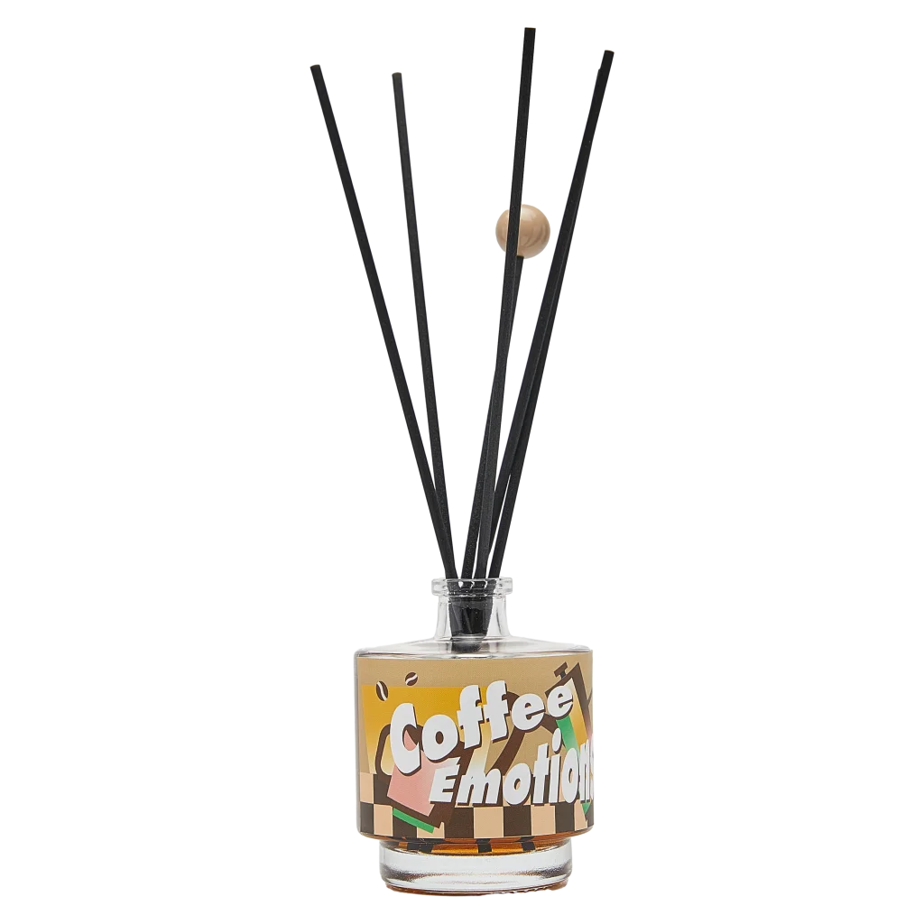 Duft Diffuser mit Coffee-Design, 100 ml (Braun)