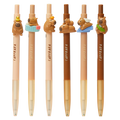 Gelstift 0,5 mm mit Capybara-Design (Beige/Braun/Blau/Rosa)