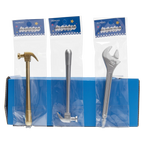 Gelstift im Werkzeug-Design für Schule und Büro (Gold/Silber/Grau)