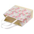 Geschenktasche mit Blumen-Print, klein (Mehrfarbig)