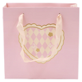 Geschenktasche mit Herz-Design, Geschenkverpackung (Rosa)