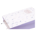 Geschenktüte groß mit Halbmond-Design (Pastell/Lila)