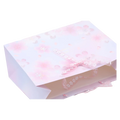 Große Geschenktüte aus Papier, rechteckig mit Kirschblüten-Design (Rosa/Weiß)