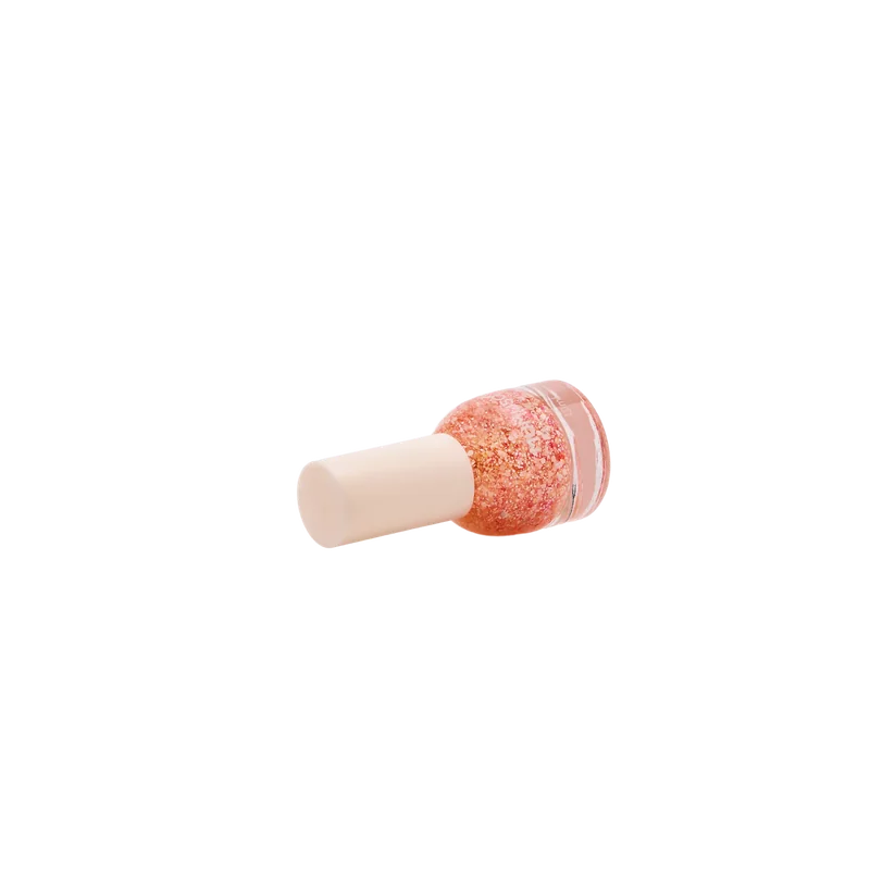 City Searching Time Nail Polish, #37 (Petals Glitter Pink)