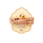 Haarband mit Capybara-Design für sanften Halt (Braun)